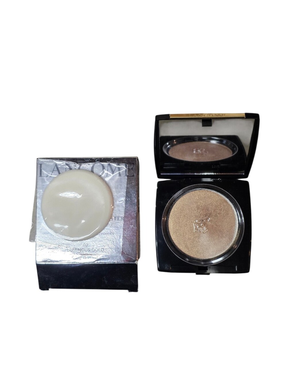 LANCOME DUAL FINISH HIGHLIGHTER LUMINOUS GOLD NWT